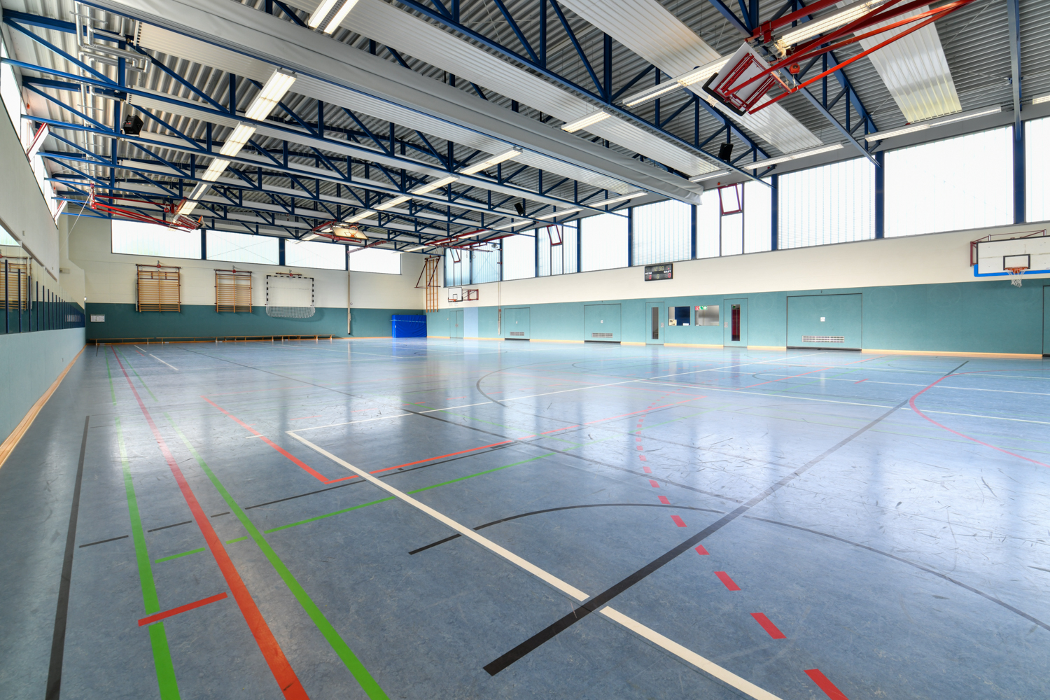 Foto der Sporthalle